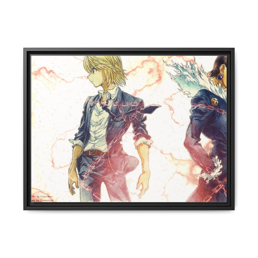 Hunter X Hunter Canvas Framed Art Print