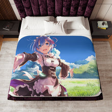 Load image into Gallery viewer, Anime Re:ZERO -Starting Life in Another World- Sherpa Blanket
