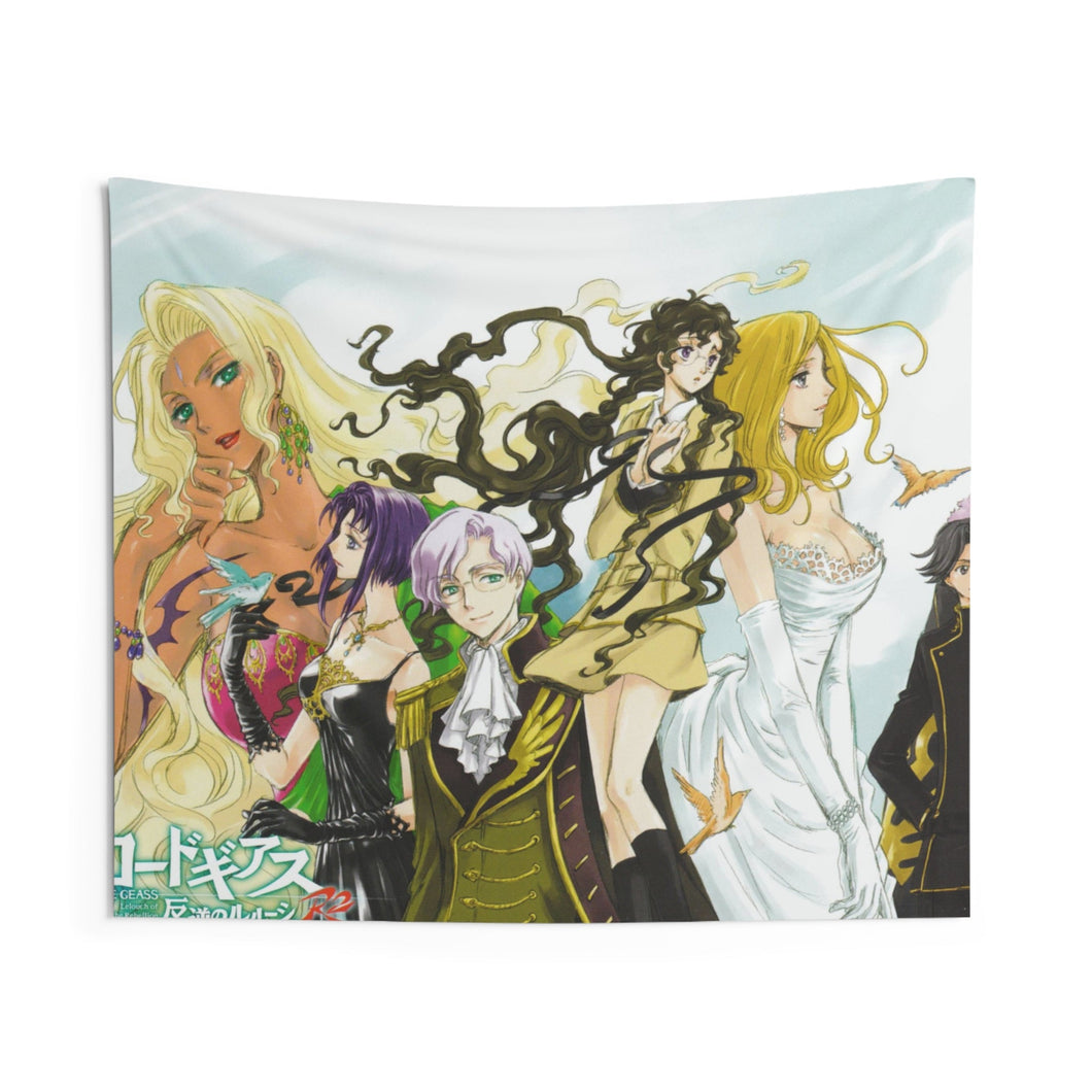 Code Geass Suzaku Kururugi, Lloyd Asplund Indoor Wall Tapestry