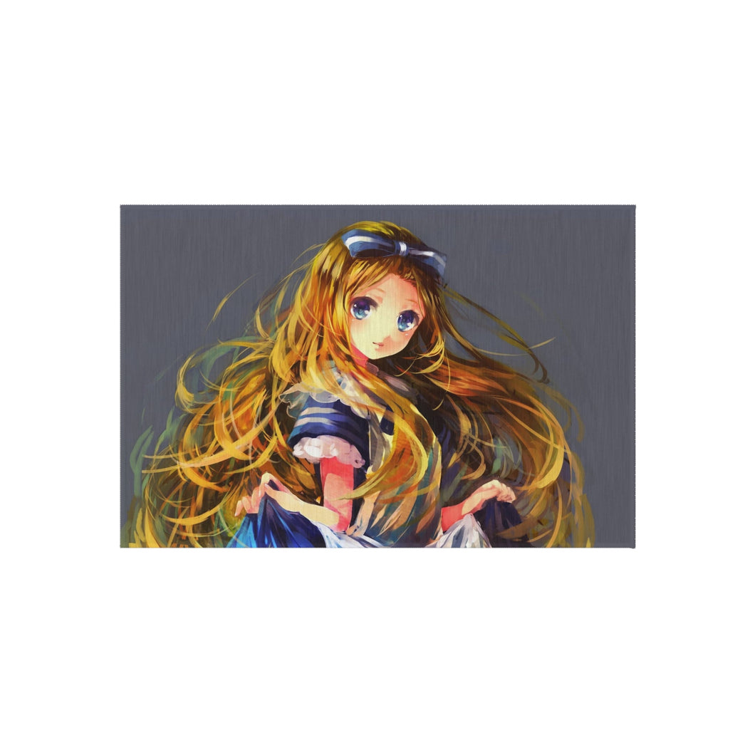 Anime Alice In Wonderland Rug