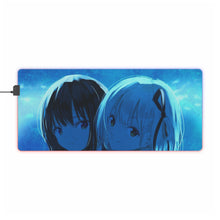 Load image into Gallery viewer, Chisato Nishikigi &amp; Takina Inoue RGB LED Mouse Pad (Desk Mat)
