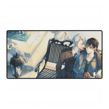 Load image into Gallery viewer, Yuri!!! On Ice Victor Nikiforov, Yuuri Katsuki Mouse Pad (Desk Mat)
