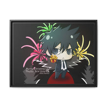 Load image into Gallery viewer, Shinya Kogami chibi Canvas Framed Art Print
