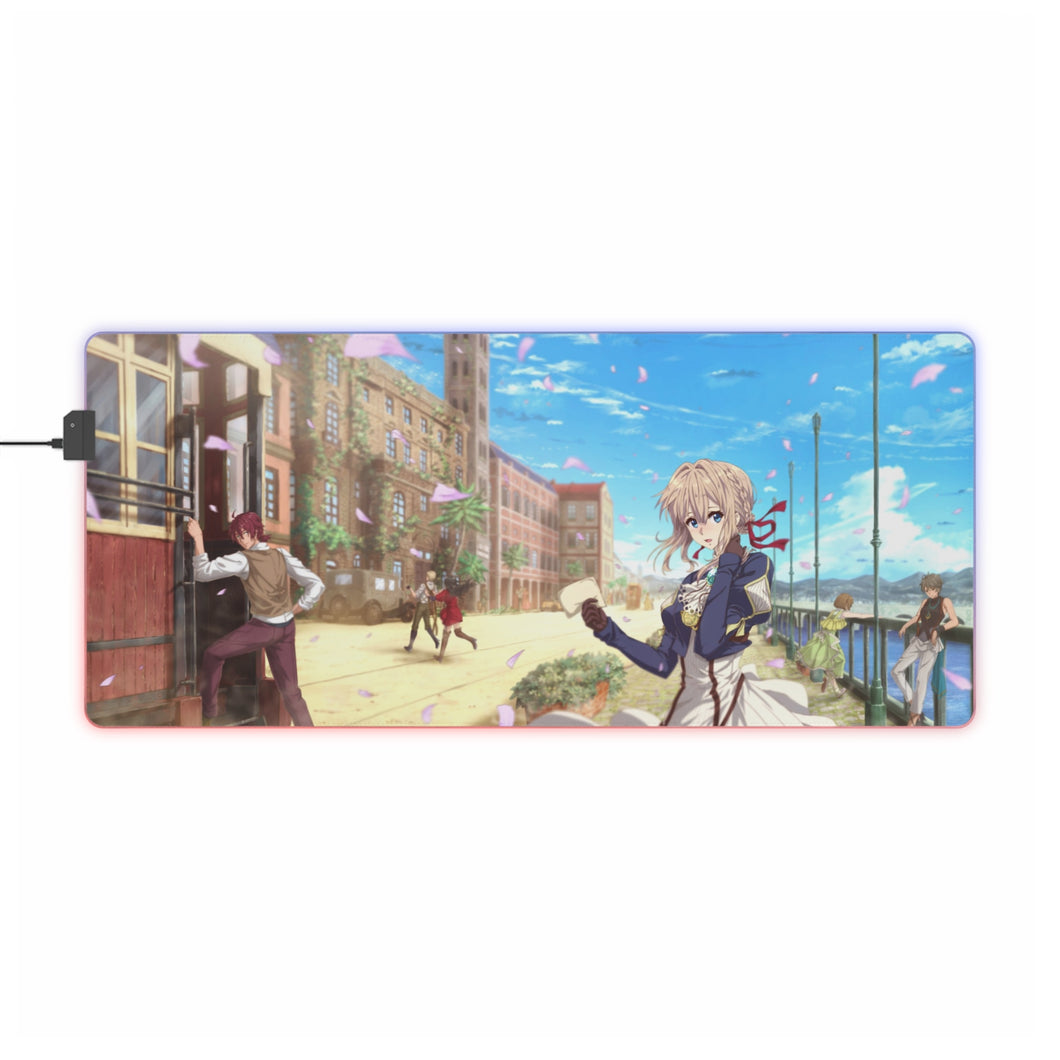 Violet Evergarden RGB LED Mouse Pad (Desk Mat)