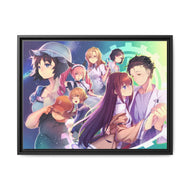Lab Members Canvas Framed Art Print