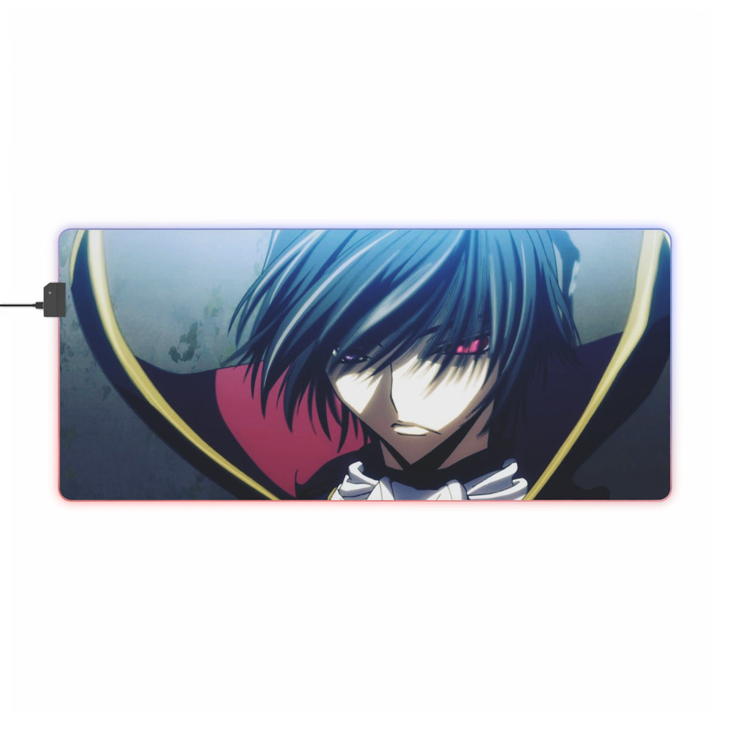Code Geass Lelouch Lamperouge RGB LED Mouse Pad (Desk Mat)