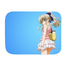 Load image into Gallery viewer, Nao Tomori looking back Sherpa Blanket
