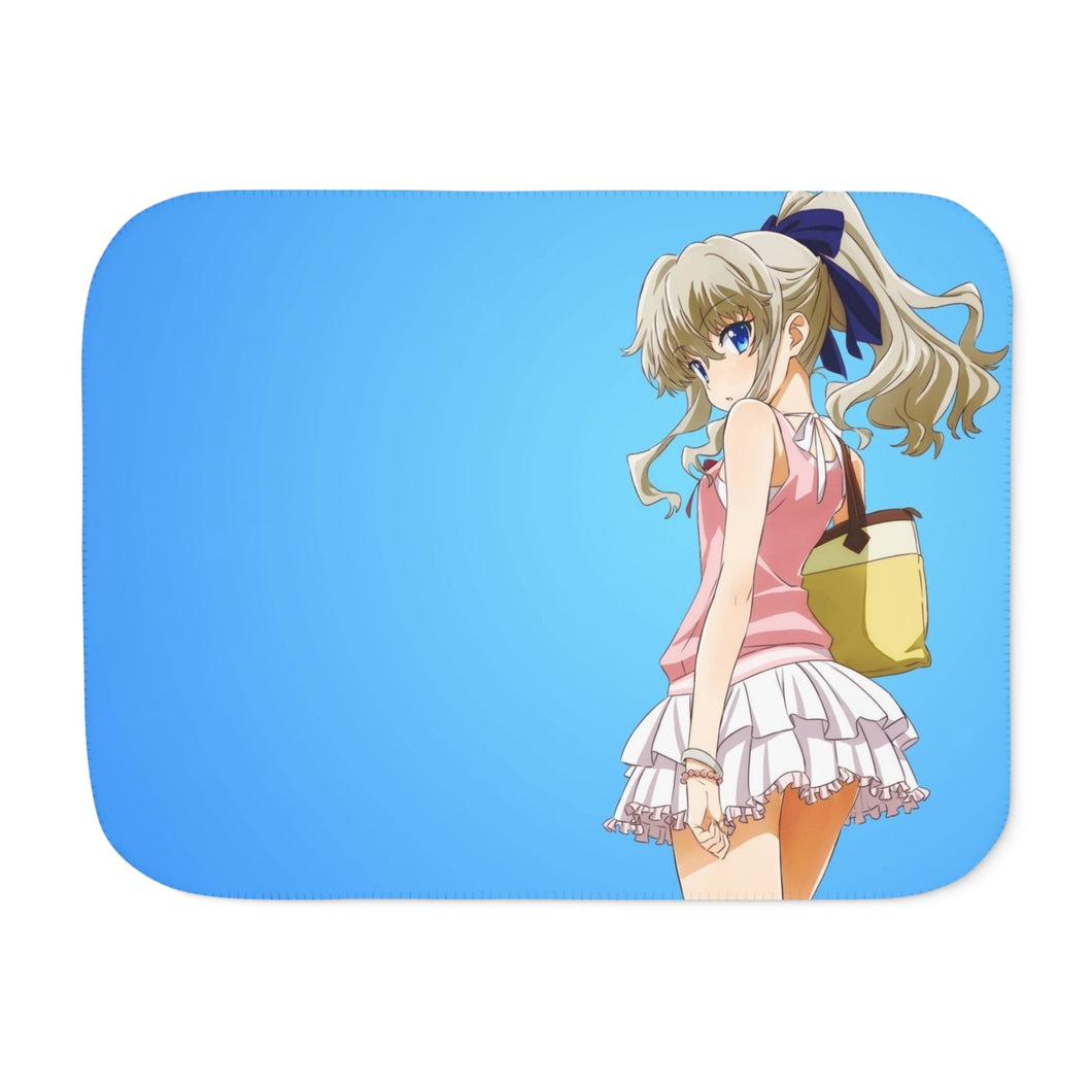 Nao Tomori looking back Sherpa Blanket