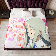 Load image into Gallery viewer, Anohana Meiko Honma Sherpa Blanket
