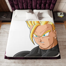 Load image into Gallery viewer, Gohan SSJ Sherpa Blanket
