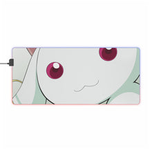Load image into Gallery viewer, Puella Magi Madoka Magica Kyuubey RGB LED Mouse Pad (Desk Mat)
