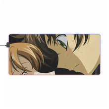 Load image into Gallery viewer, Code Geass Suzaku Kururugi, Nunnally Lamperouge RGB LED Mouse Pad (Desk Mat)
