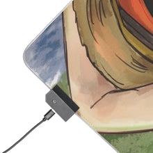 Load image into Gallery viewer, One Piece Monkey D. Luffy RGB LED Mouse Pad (Desk Mat)
