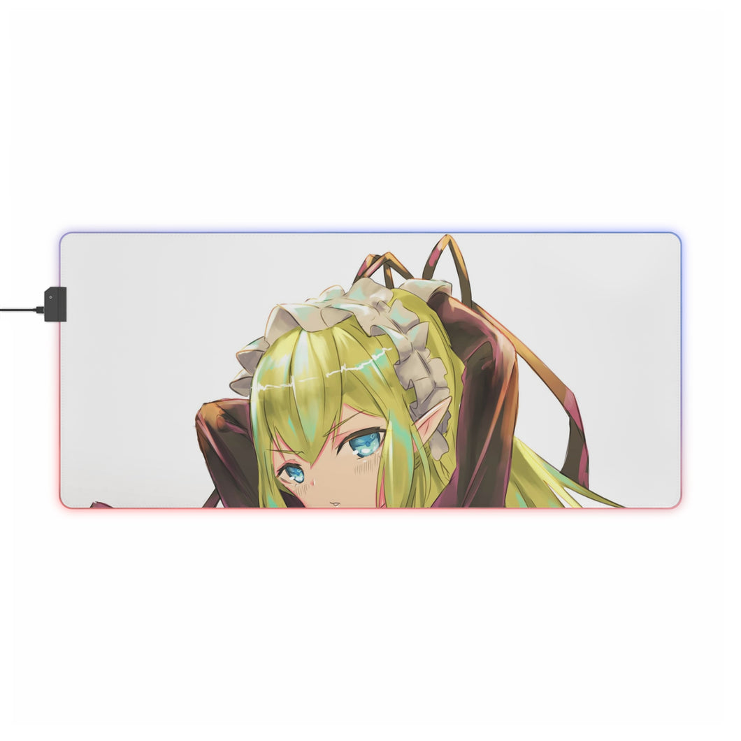 Is It Wrong to Try to Pick Up Girls in a Dungeon? RGB LED Mouse Pad (Desk Mat)