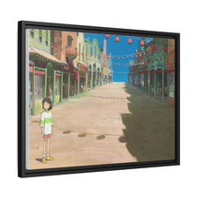 Load image into Gallery viewer, Anime Spirited Away Canvas Framed Art Print
