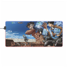 Load image into Gallery viewer, Anime Attack On Titan RGB LED Mouse Pad (Desk Mat)
