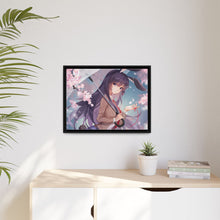 Load image into Gallery viewer, Rascal Does Not Dream Of Bunny Girl Senpai Canvas Framed Art Print
