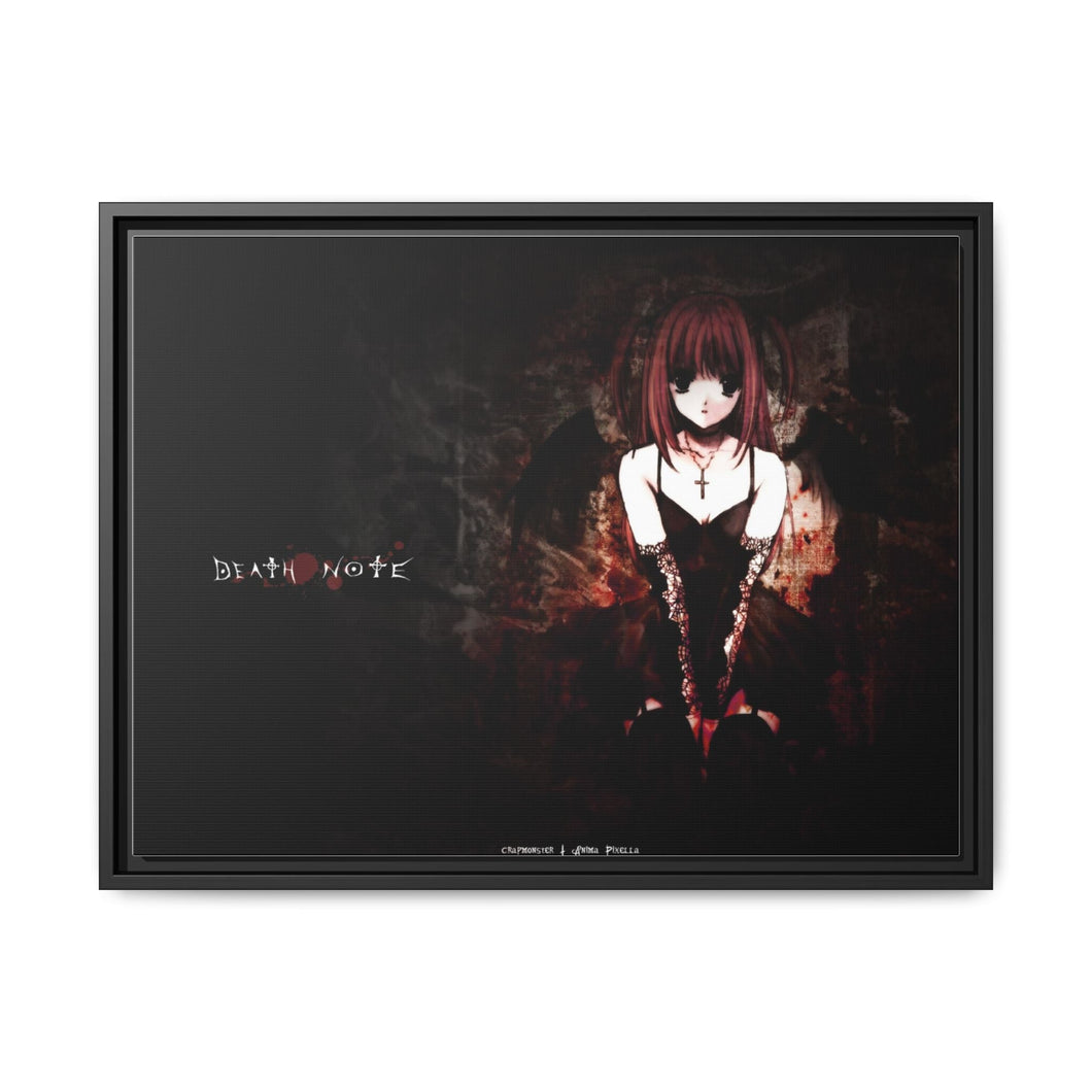 Misa Amane (Death Note ) Canvas Framed Art Print