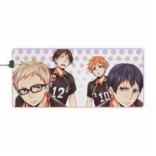 Load image into Gallery viewer, Haikyu!! RGB LED Mouse Pad (Desk Mat)
