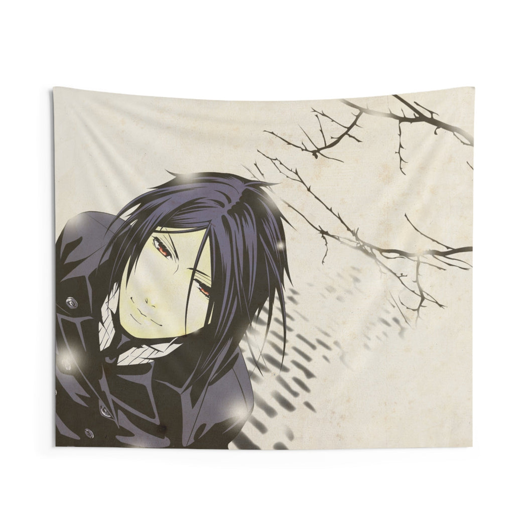 Black Butler Indoor Wall Tapestry