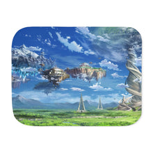 Load image into Gallery viewer, Sword Art Online landscape Sherpa Blanket
