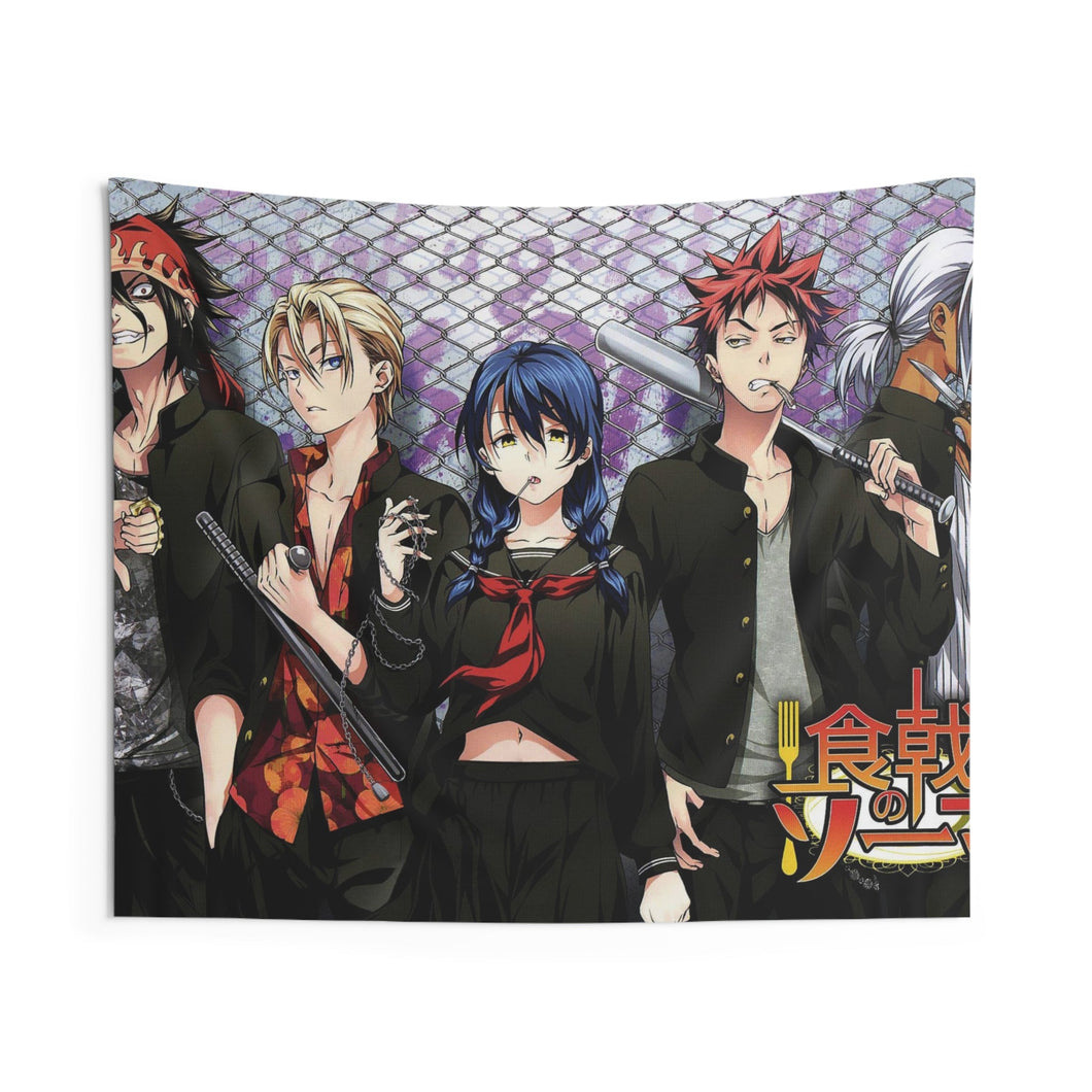 Food Wars: Shokugeki no Soma Indoor Wall Tapestry