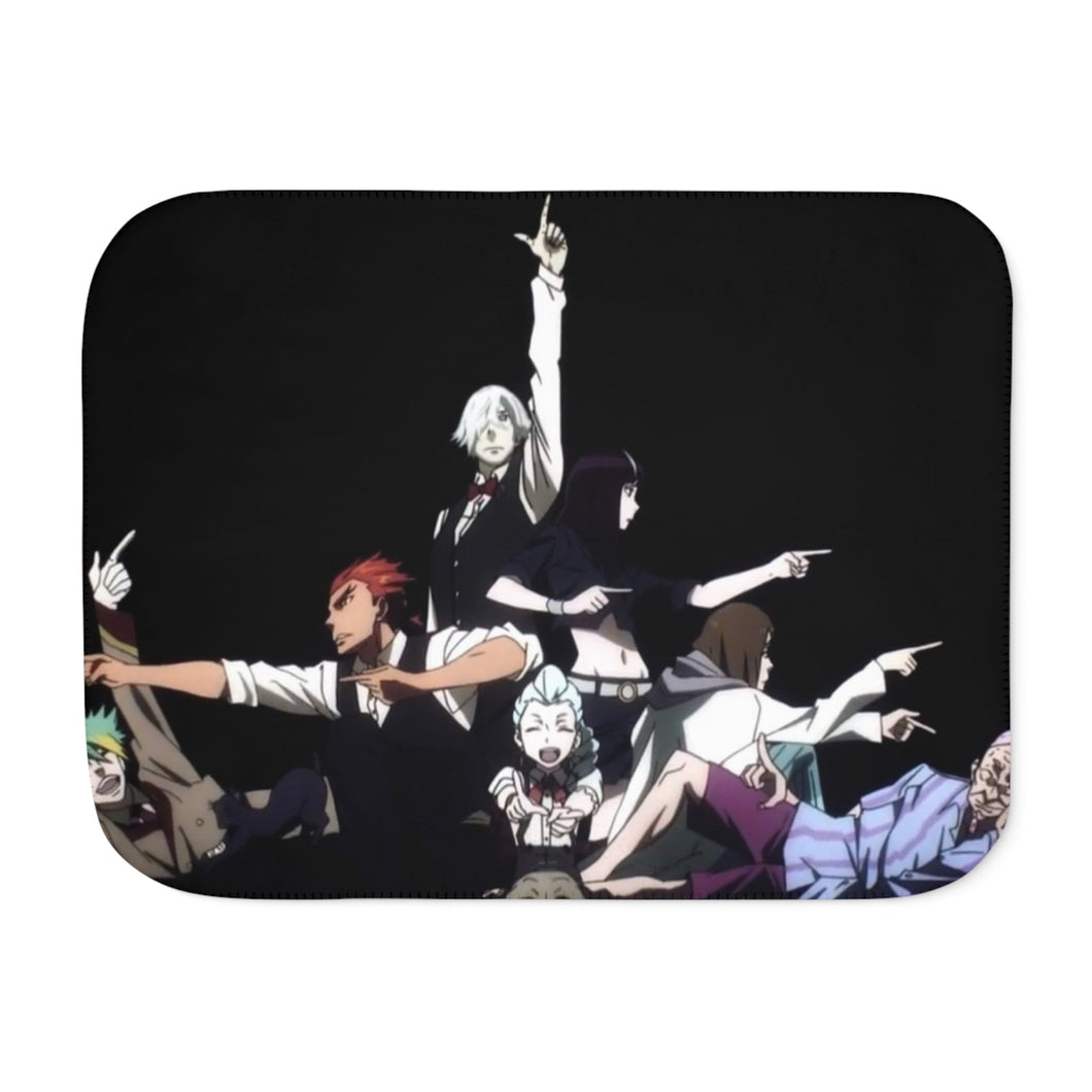 Anime Death Parader Sherpa Blanket