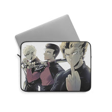 Load image into Gallery viewer, Genos, Metal Bat and Garou Laptop Sleeve
