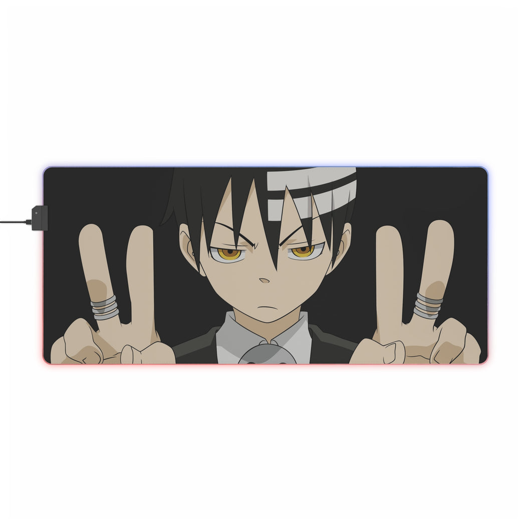Soul Eater Death The Kid RGB LED Mouse Pad (Desk Mat)