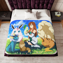 Load image into Gallery viewer, Anime Pokémonr Sherpa Blanket
