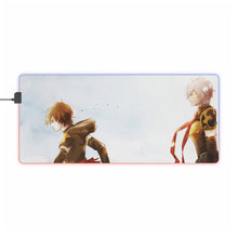 Load image into Gallery viewer, Granblue Fantasy Granblue Fantasy, Lucifer, Sandalphon RGB LED Mouse Pad (Desk Mat)
