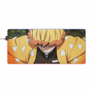 Zenitsu Agatsuma RGB LED Mouse Pad (Desk Mat)