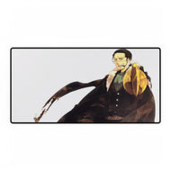 The blood lust of the crocodile Mouse Pad (Desk Mat)