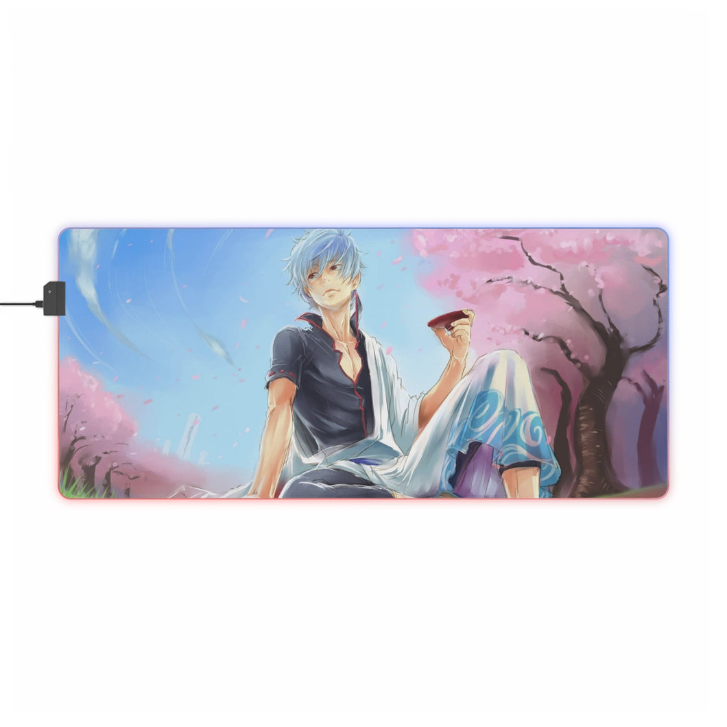 Sakata Gintoki RGB LED Mouse Pad (Desk Mat)