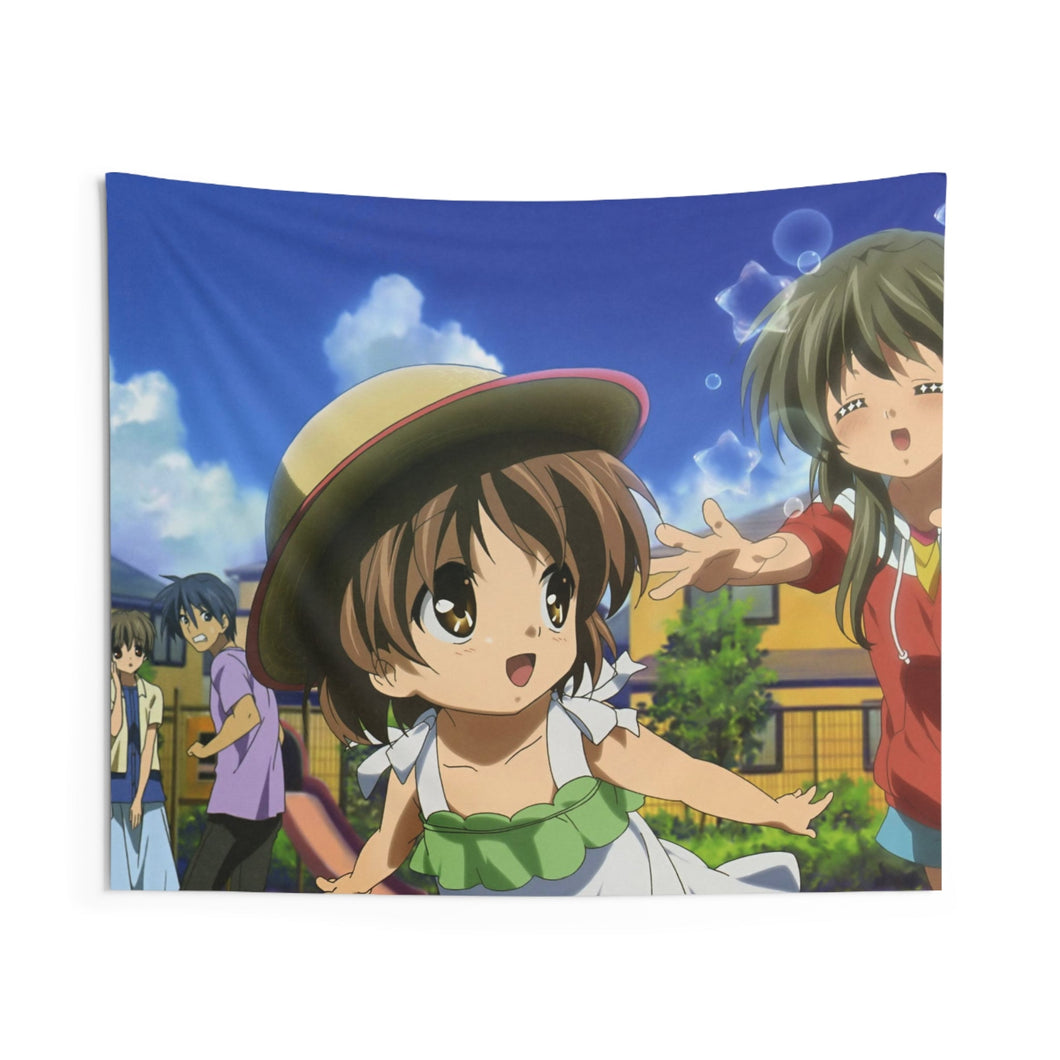Clannad Tomoya Okazaki, Fuuko Ibuki Indoor Wall Tapestry