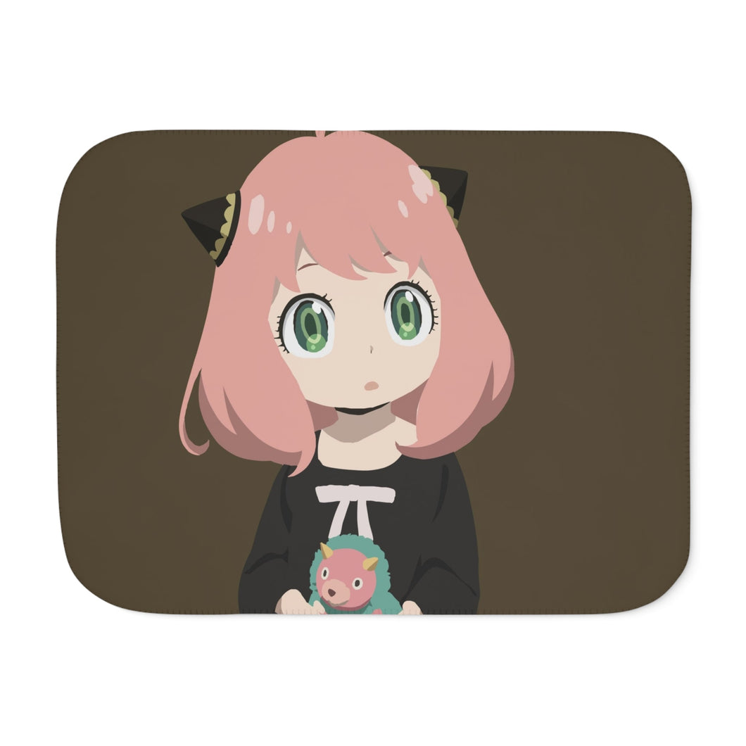 Anime Spy x Family Sherpa Blanket