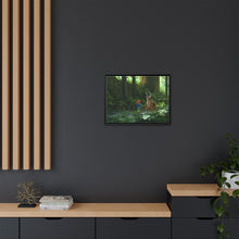 Load image into Gallery viewer, Anime Princess Mononoke Canvas Framed Art Print
