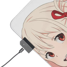 Load image into Gallery viewer, Lycoris Recoil Chisato Nishikigi RGB LED Mouse Pad (Desk Mat)
