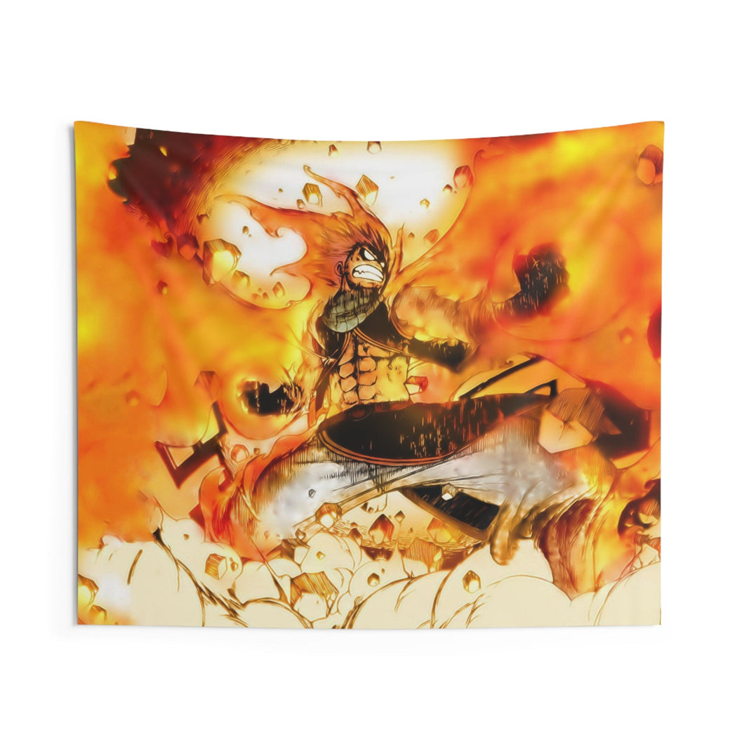 Fairy Tail Natsu Dragneel Indoor Wall Tapestry