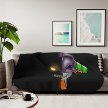 Load image into Gallery viewer, Anime Neon Genesis Evangelion Sherpa Blanket
