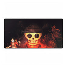 Load image into Gallery viewer, One Piece: Fire Luffy Mouse Pad (Desk Mat)
