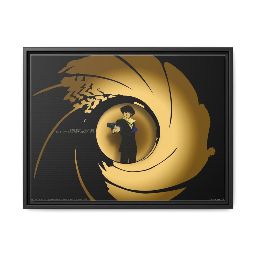 Cowboy Bebop Spike Spiegel Canvas Framed Art Print