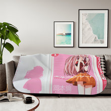 Load image into Gallery viewer, Anime Elfen Liedr Sherpa Blanket
