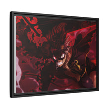 Load image into Gallery viewer, Black Clover Asta Canvas Framed Art Print
