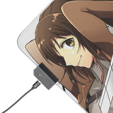 Load image into Gallery viewer, Anime Attack On Titan RGB LED Mouse Pad (Desk Mat)
