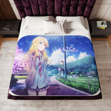 Load image into Gallery viewer, Kaori Miyazono Sherpa Blanket
