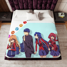 Load image into Gallery viewer, Toradora! Sherpa Blanket
