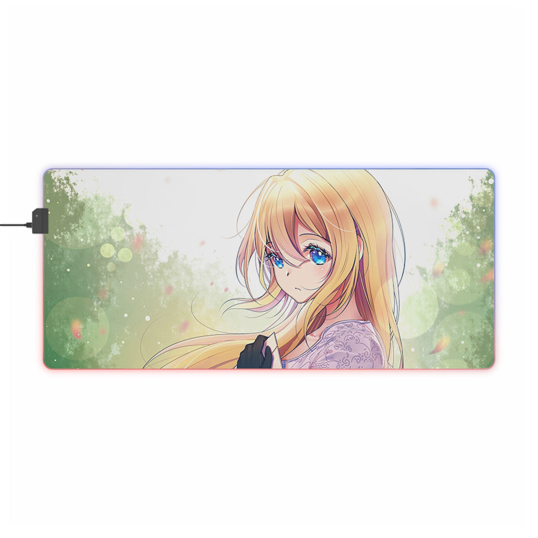 Violet Evergarden RGB LED Mouse Pad (Desk Mat)