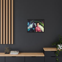 Load image into Gallery viewer, Anime Spirited Away Canvas Framed Art Print
