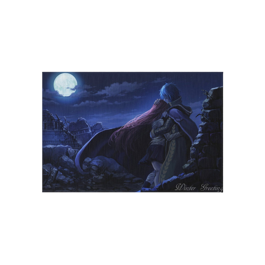 Fairy Tail Erza Scarlet, Jellal Fernandes Rug